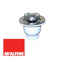 Выпуск McALPINE MRSKW5 со съемной фильтрующей решеткой-пробкой O85x1 1/2''